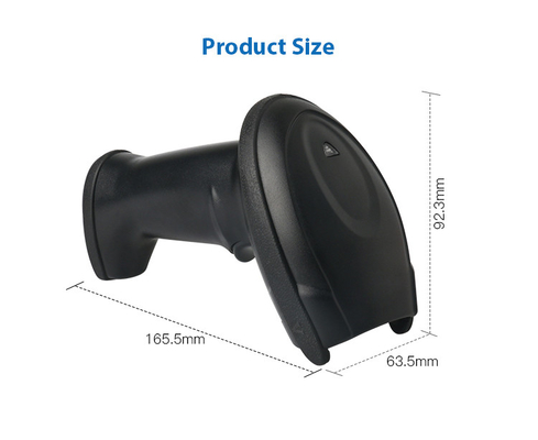 قارئ رموز QR اليدوية اللاسلكية 1D 2D ماسح الباركود USB سلكي ماسح CMOS DS5900B-2D