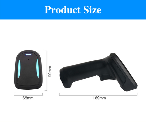 كابل USB اليدوي 2D ماسح الباركود السلكي 640x480 دقة مضادة للسقوط