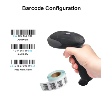 قراءة دقة عالية 1D 2D QR Code Barcode Scanner للدرجة الصناعية القوية