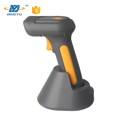 IP65 1D 2D QR Code مستوى الصناعية اللاسلكي ماسح الباركود عالي السرعة 65CM/S DS6530B-2D
