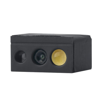 ماسح شريط ثنائي الأبعاد المدمج الصغير مع مستشعر صورة 1280 * 800 50mm ~ 750mm عمق المجال و 1.2m ارتفاع السقوط