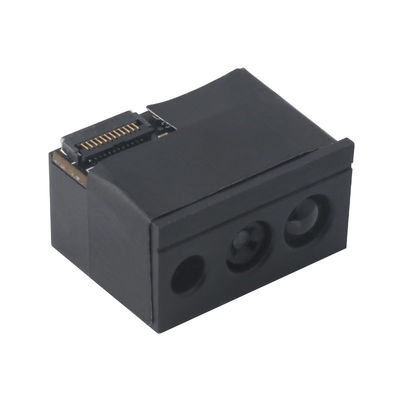 ماسح شريط ثنائي الأبعاد المدمج الصغير مع مستشعر صورة 1280 * 800 50mm ~ 750mm عمق المجال و 1.2m ارتفاع السقوط