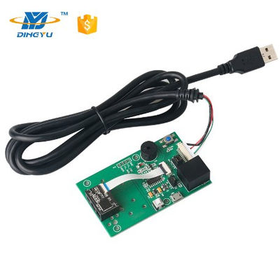 محرك مسح رموز الشريط CMOS ذات الأداء العالي 1D 2D مع عرض مسح 36 ° * 28 ° وحجم صغير