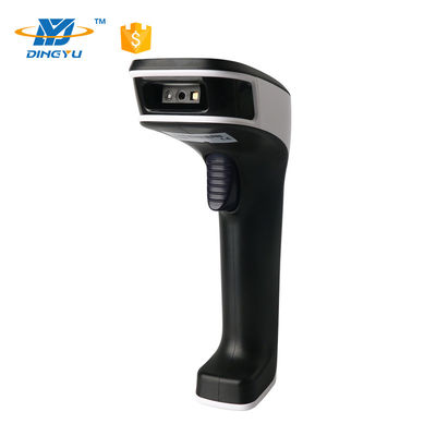 ماسح الباركود اليدوي بليوتوث 2D سرعة فك الباركود 25 سم / ثانية مع كابل USB 2.4G