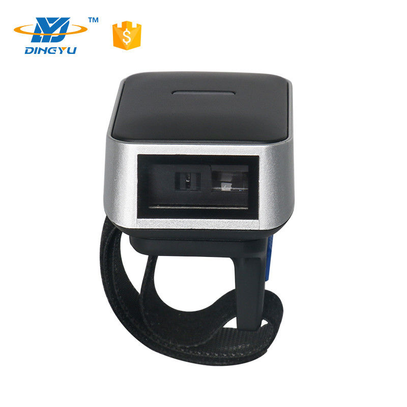 ماسح ضوئي لبصمات الأصابع بلوتوث ، نوع الرنين 1D لاسلكي USB قارئ الباركود DI9010-1D